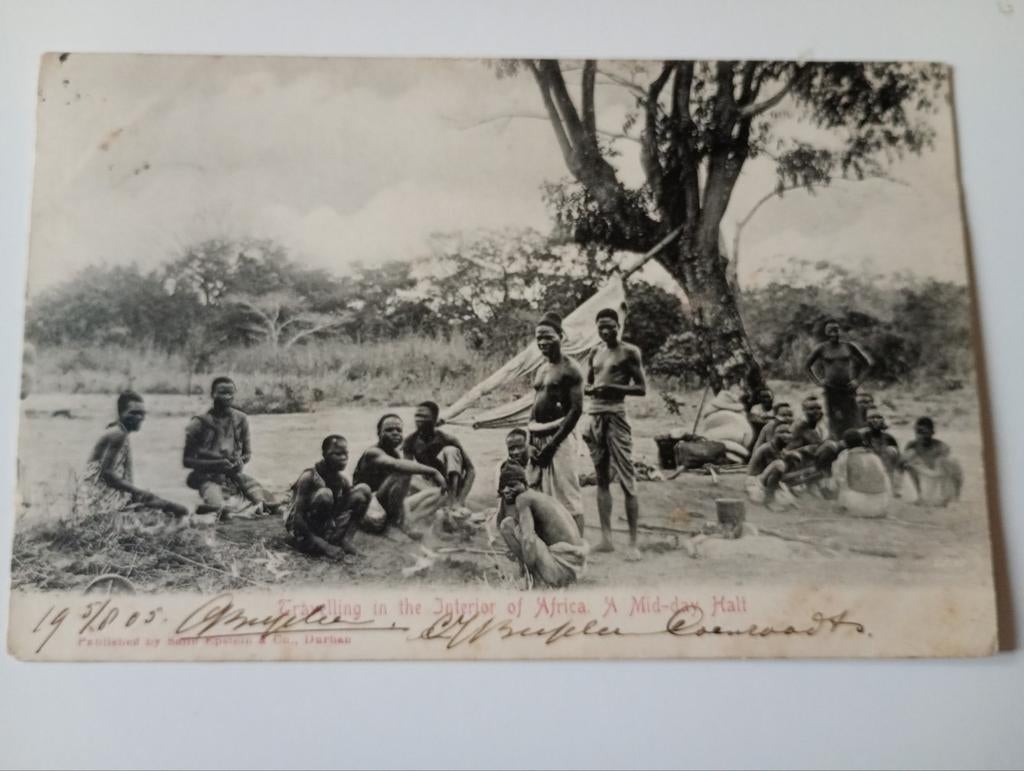 Zuid-Afrika 1903, Ophalen of Verzenden, Voor 1920, Gelopen, Buiten Europa