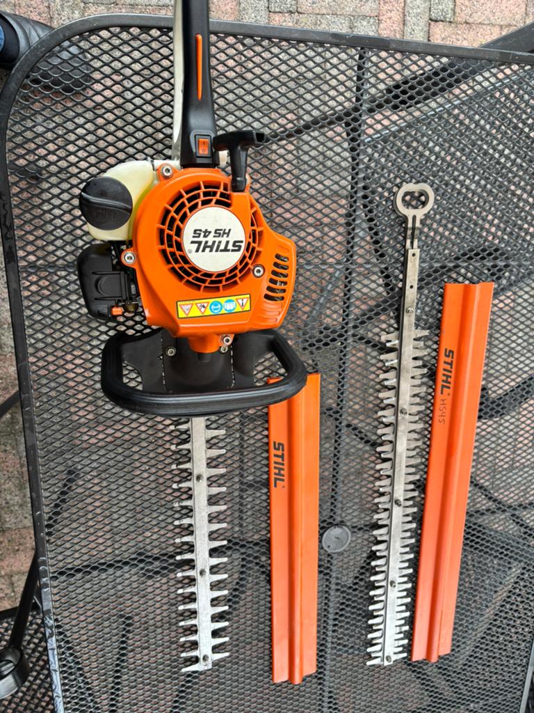 Stihl hs 45, Tuin en Terras, Ophalen of Verzenden, Zo goed als nieuw, Benzine