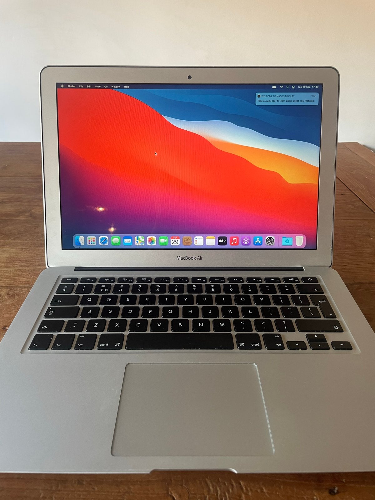 MacBook Air 2014, 13 inch, Intel i5, 4GB RAM, 125GB SSD, Computers en Software, Ophalen, Gebruikt, 13 inch, Minder dan 2 Ghz