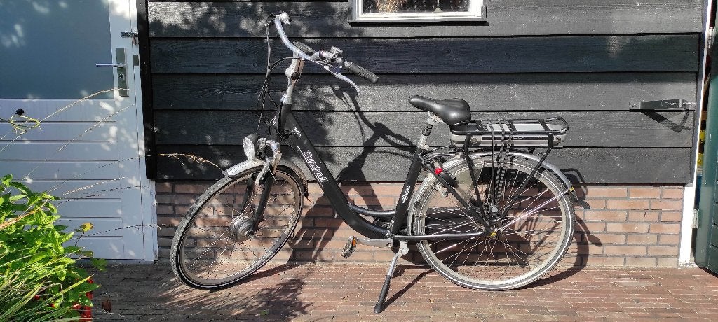 Elektrische fiets Sundvall | lage instap | 35 km, Gebruikt, 47 tot 51 cm, 30 tot 50 km per accu, Ophalen