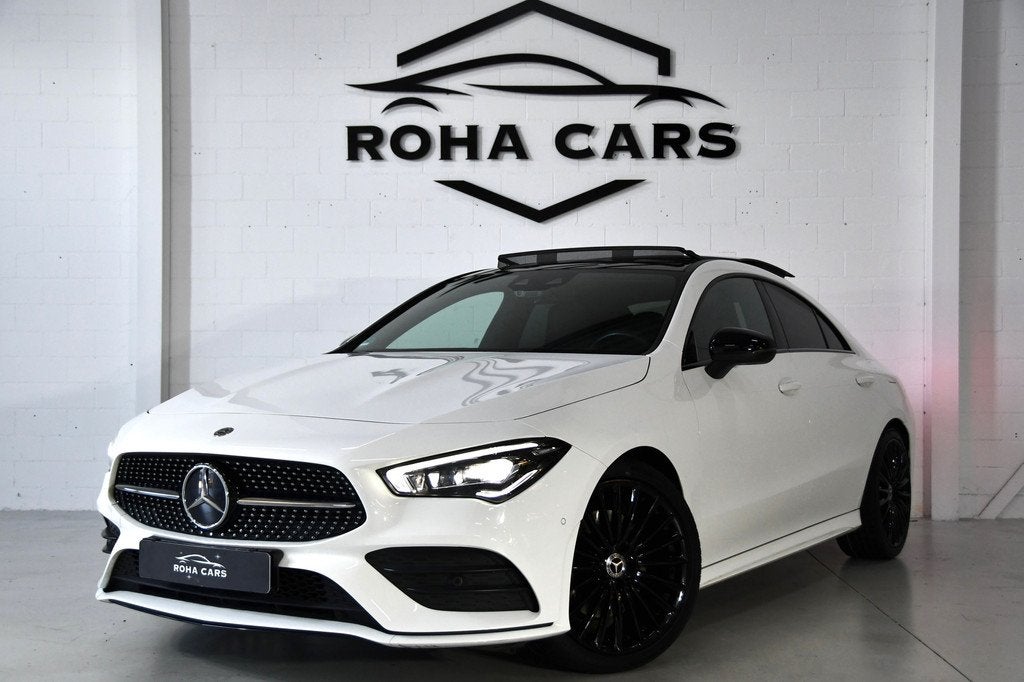 Mercedes-Benz CLA-klasse 200 Ambition, Pano, sfeer, Camera, CLA, Gebruikt, Zwart, 4 cilinders