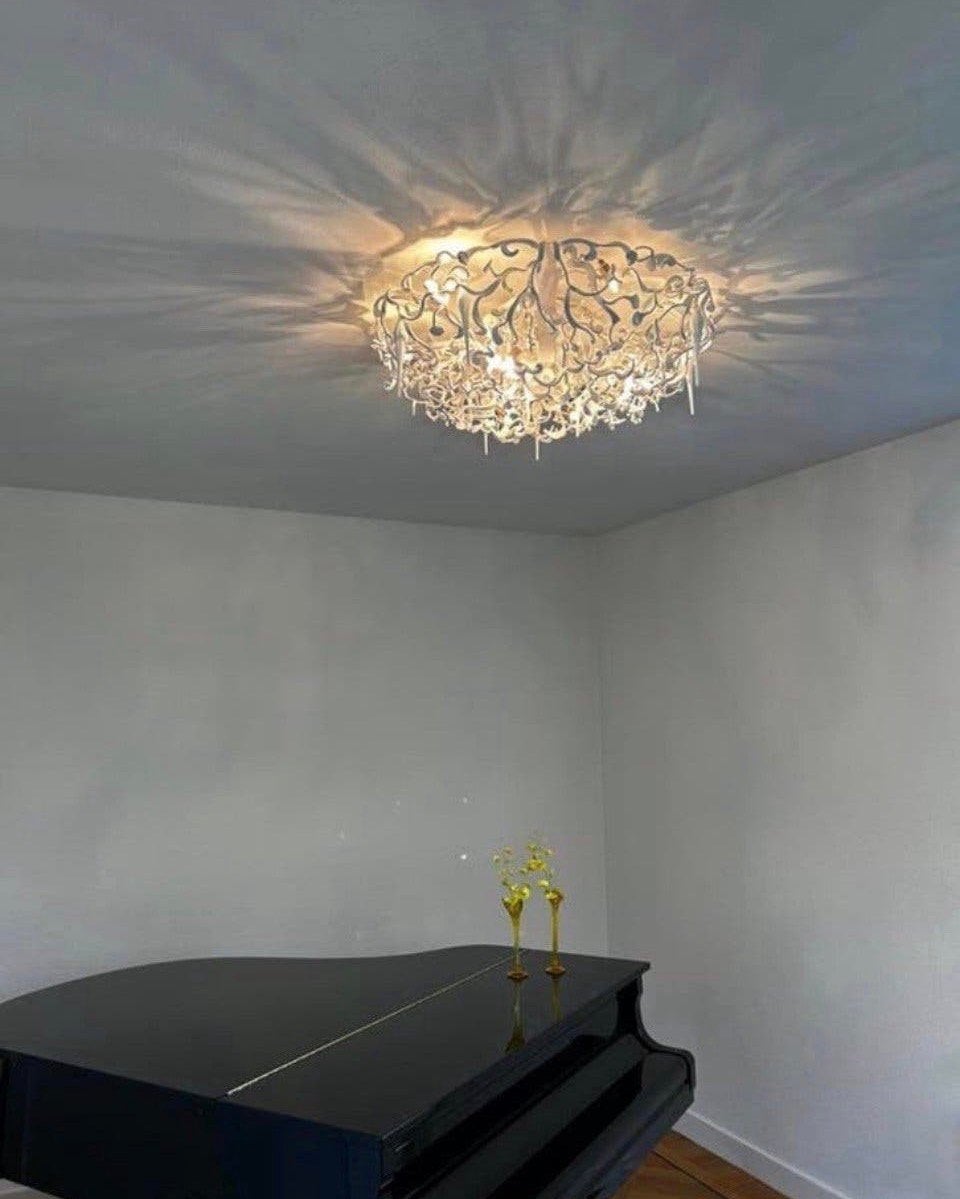Brand van Egmond Flower Power Light - Wit, Ø 80 cm, 80 cm, Design, E14 (klein), Zo goed als nieuw