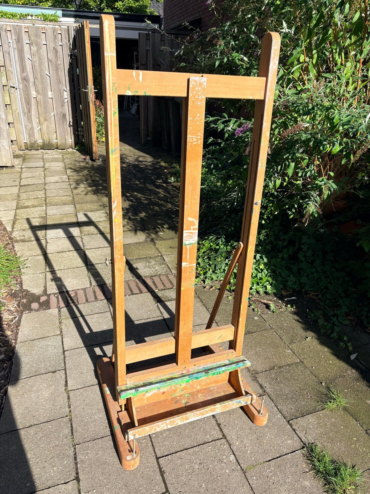 Houten schildersezel - Gebruikt /beukenhout, Hobby en Vrije tijd, Ophalen, Gebruikt, Ezel
