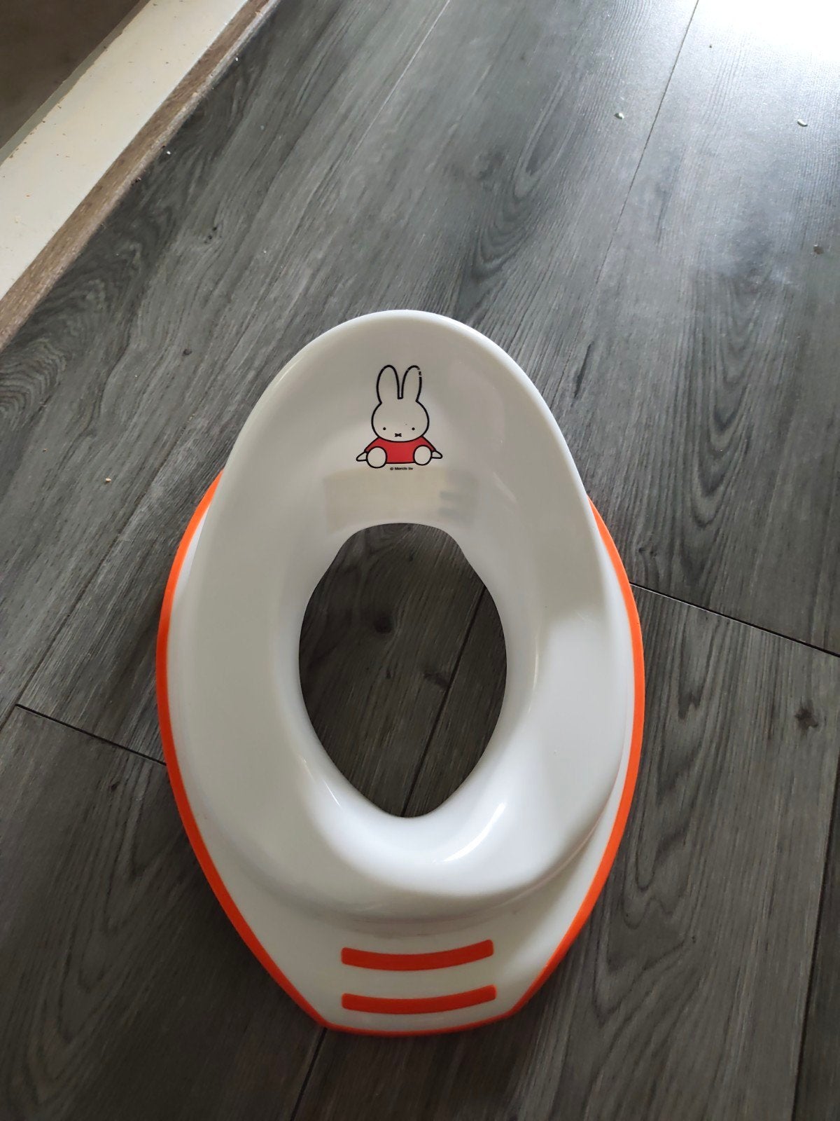 Nijntje toiletverkleiner - Oranje/Wit, Ophalen of Verzenden, Gebruikt