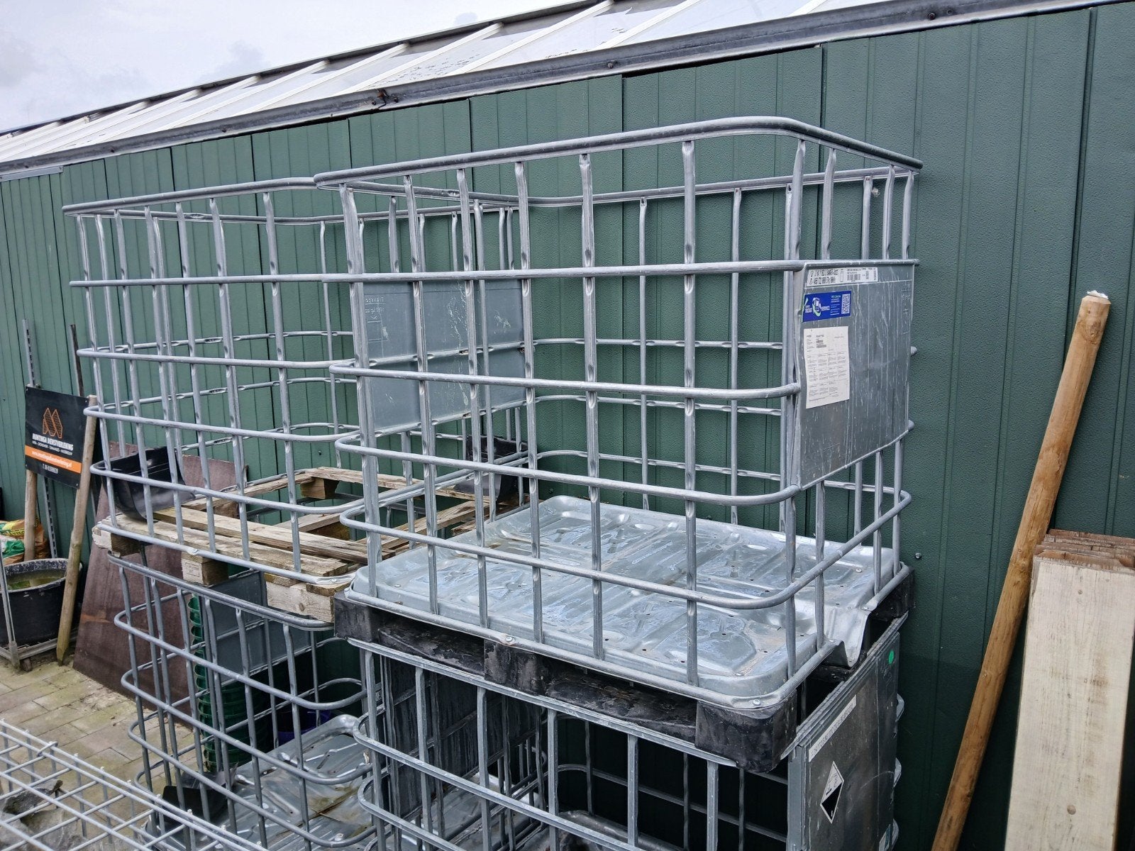 IBC, Ophalen, 100 cm of meer, 60 cm of meer, 50 cm of meer