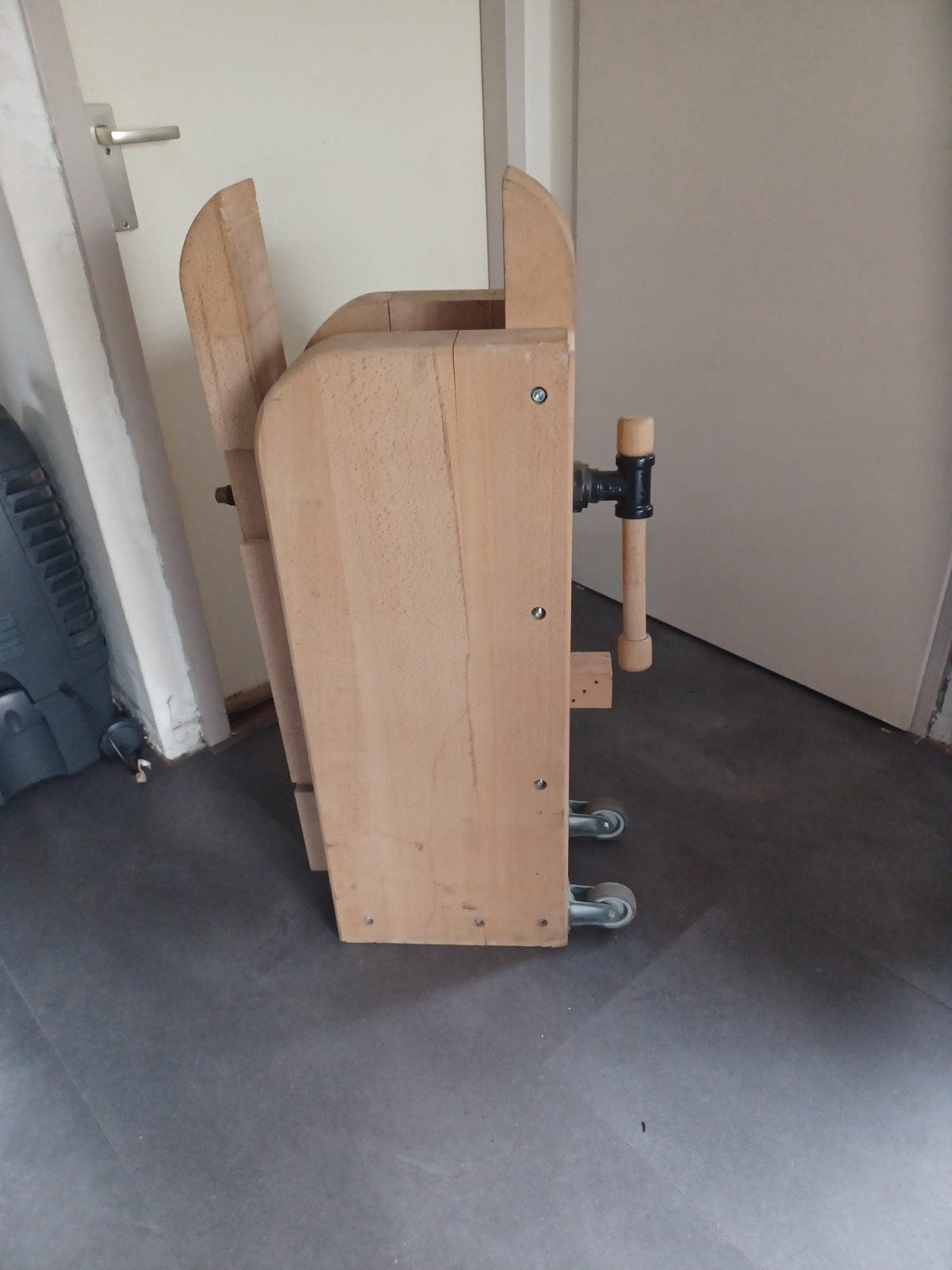 Zaag bok  /bankschroef super netjes  ongebruikt, Ophalen, 50 mm of meer, Pallet, Minder dan 200 cm