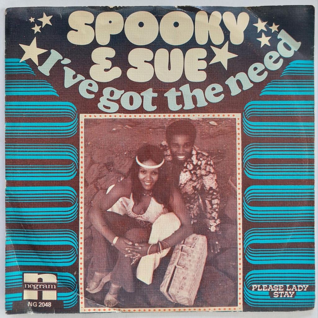 Spooky & Sue - I've Got the Need (7" Vinyl), Gebruikt, 7 inch, Single, Ophalen of Verzenden