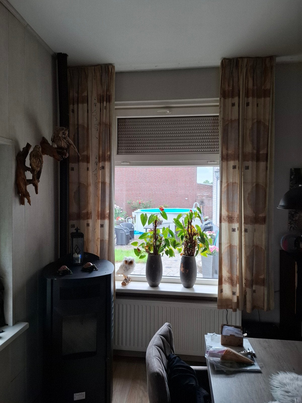 te koop gordijnen, Ophalen, Zo goed als nieuw, 200 cm of meer, 200 cm of meer