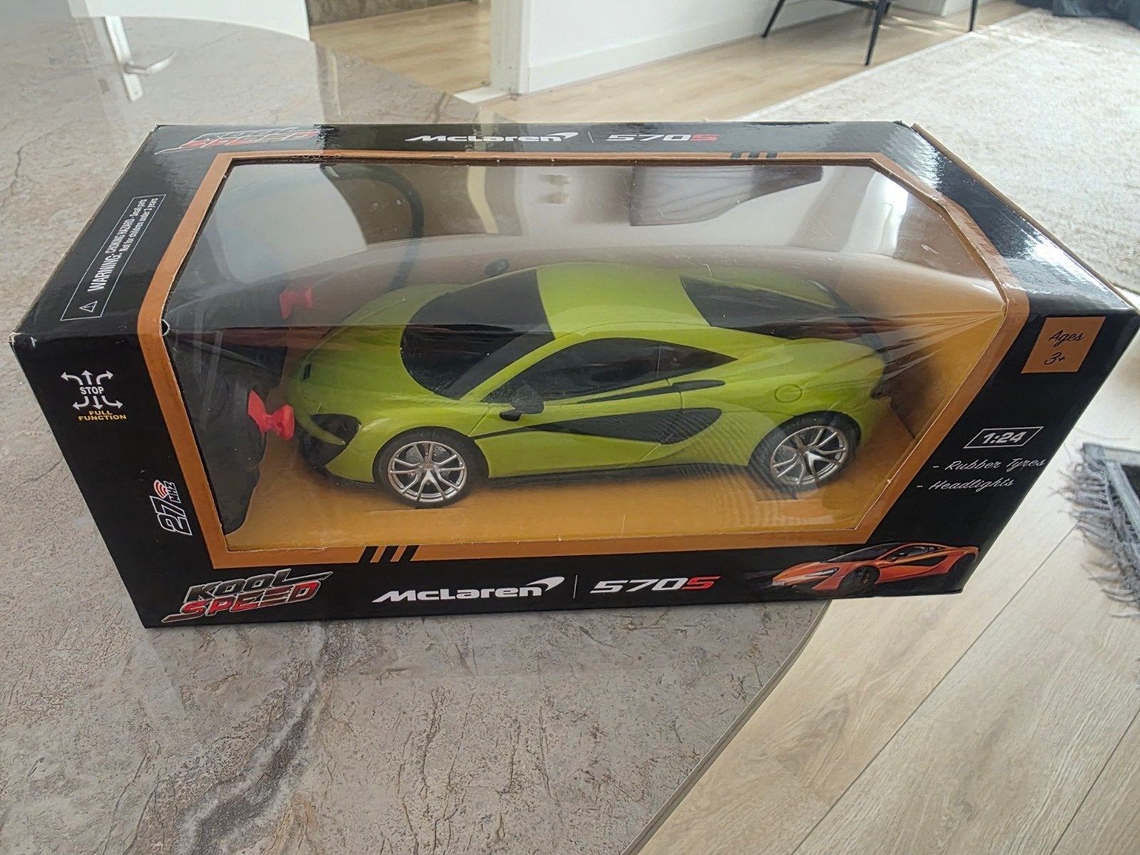 Nieuwe McLaren 570S RC Auto met Afstandsbediening, Hobby en Vrije tijd, Modelbouw | Radiografisch | Auto's, Elektro, Nieuw, Ophalen of Verzenden