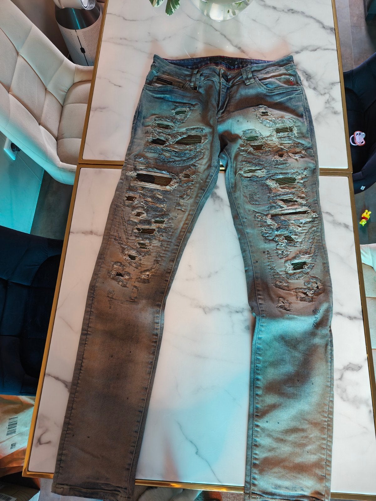 Philipp Plein jeans maat 30 nieuw, Kleding | Heren, Blauw, Nieuw, W32 (confectie 46) of kleiner, Ophalen of Verzenden