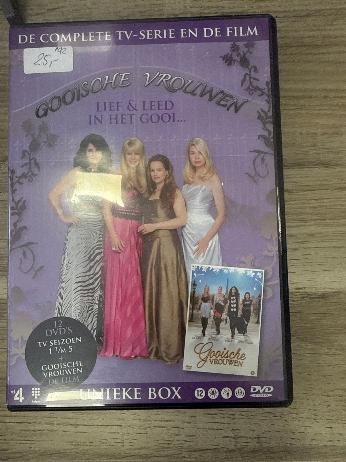 Gooische Vrouwen: Complete TV-Serie (S1-5) + De Film DVD, Gebruikt, Seizoen 1, Nederlands, Komedie