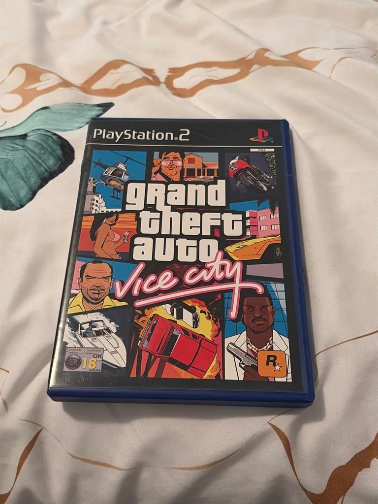 Grand Theft Auto Vice City PS2 - Krasjes, werking onbekend, Avontuur en Actie, Vanaf 18 jaar, 1 speler, Ophalen of Verzenden