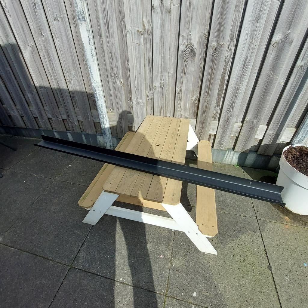 Wandplank zwart aluminium, Huis en Inrichting, Woonaccessoires | Wandplanken en Boekenplanken, Ophalen, Nieuw