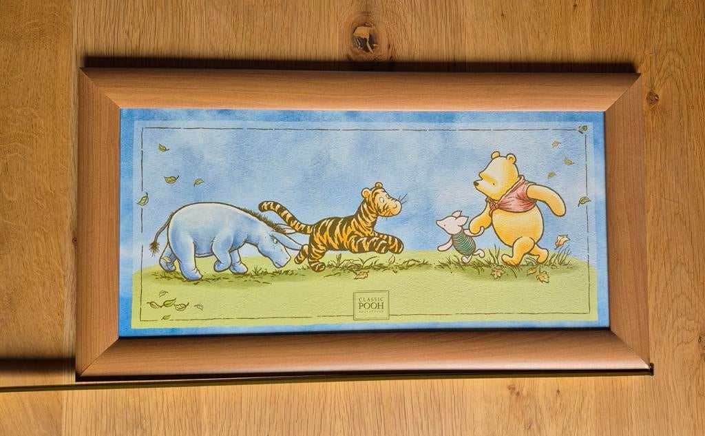 Winnie the pooh schilderij, Ophalen, Gebruikt, Minder dan 50 cm, 50 tot 75 cm