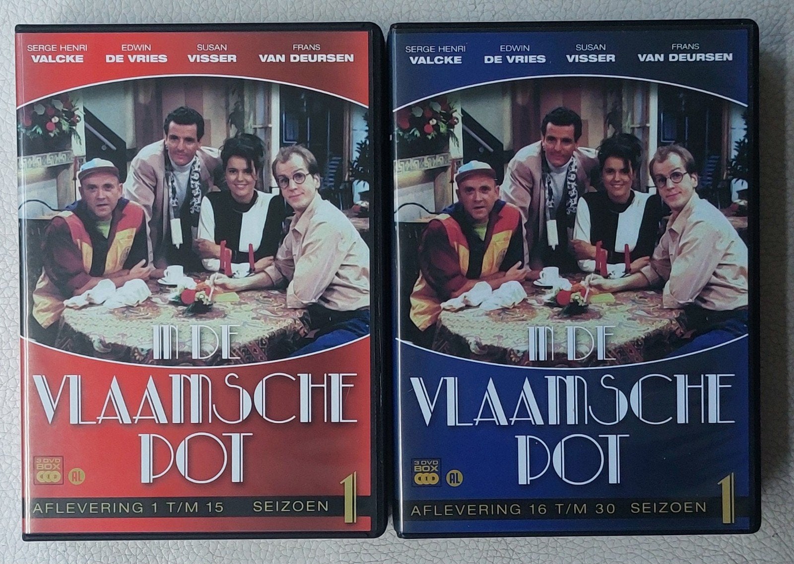 In de Vlaamsche Pot - Seizoen 1 (Aflevering 1-30) DVD Boxset, Alle leeftijden, Ophalen of Verzenden, Zo goed als nieuw, Komedie