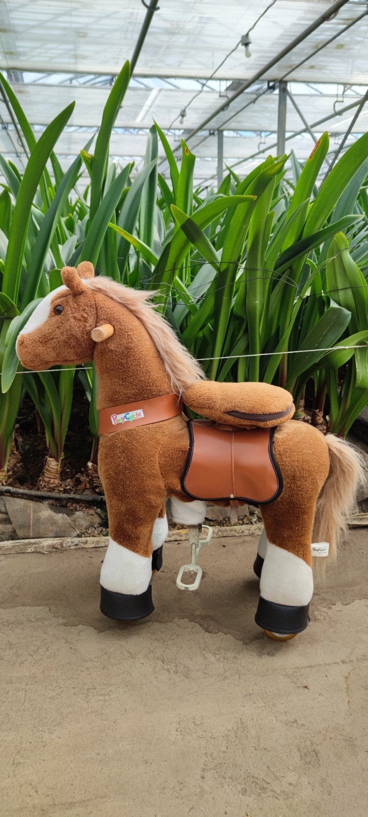 Speelgoed paard op wielen, Ophalen of Verzenden