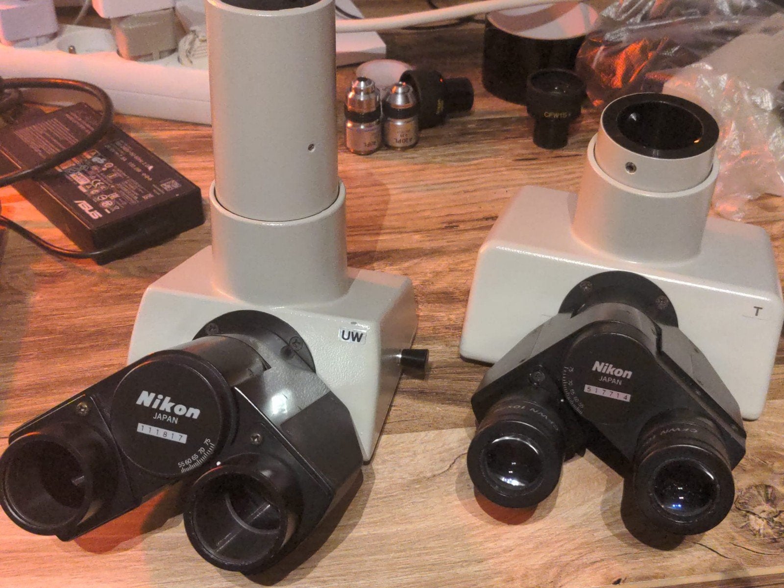 Nikon Trinolaire Koppen (UW & Type T), Ophalen of Verzenden