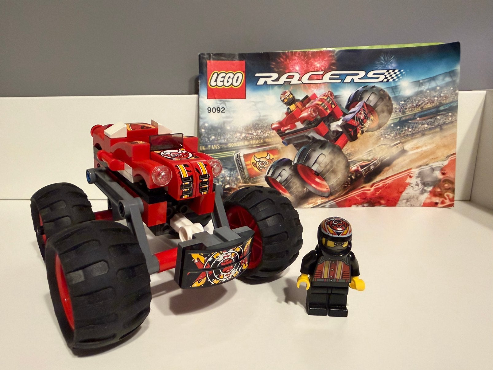 Lego Crazy Demon - 9092, Gebruikt, Lego, Ophalen of Verzenden, Racers