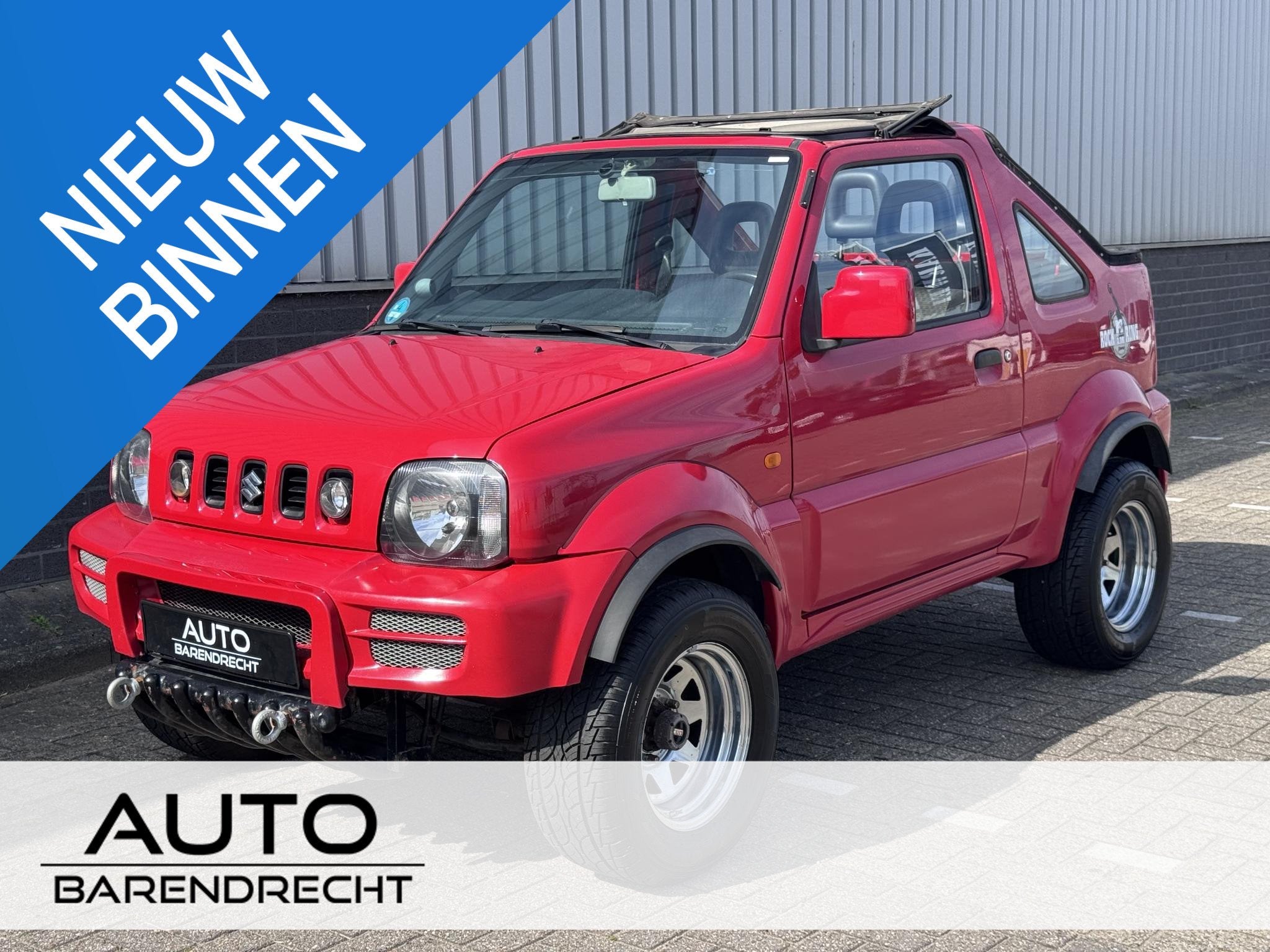 Suzuki Jimny 1.3 Exclusive 4x4 Cabrio | Hardtop | Rock am Ri, Auto's, Euro 5, Gebruikt, Cabriolet, 4 stoelen