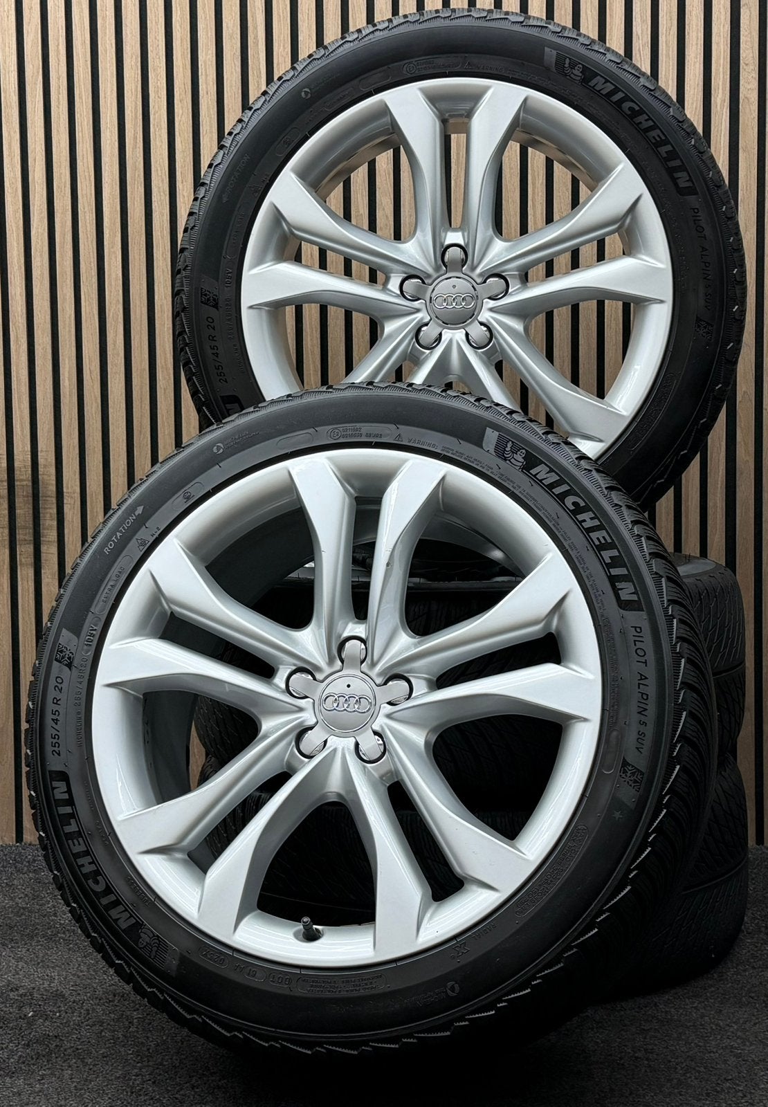 WINTER! Originele 20 inch Audi Q5 SQ5 5x112 ET33 Michelin XL, Auto-onderdelen, Ophalen, 255 mm, ., Banden en Velgen