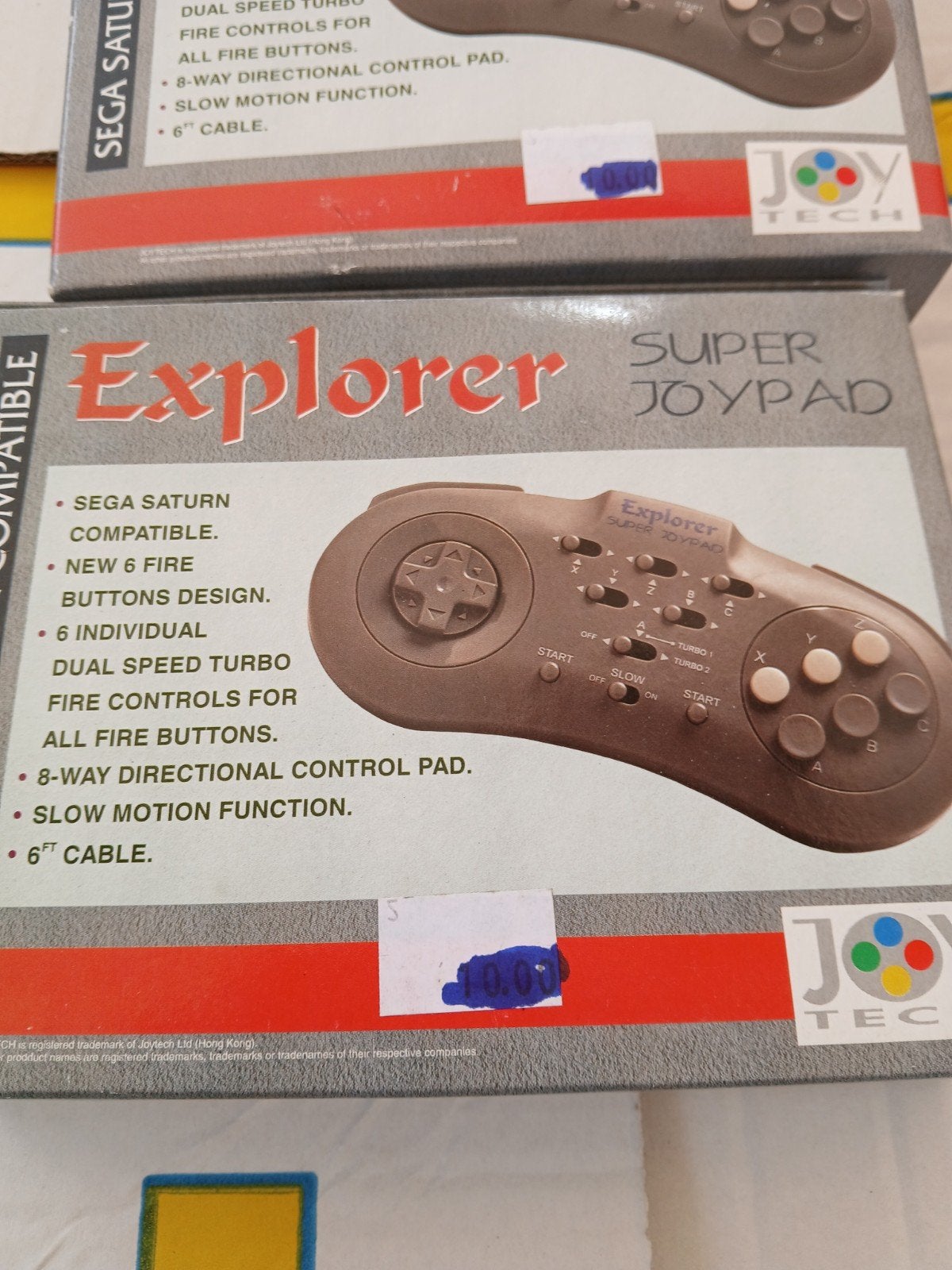 Joytech Explorer Super  voor Sega Saturn (Nieuw), Spelcomputers en Games, Ophalen of Verzenden, Nieuw, Met 2 controllers, Saturn of Dreamcast