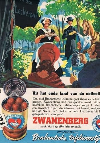 Zwanenberg - Advertentie uit Tijdschrift 1939, Verzamelen, Tijdschriften, Kranten en Knipsels, Ophalen of Verzenden, 1980 tot heden