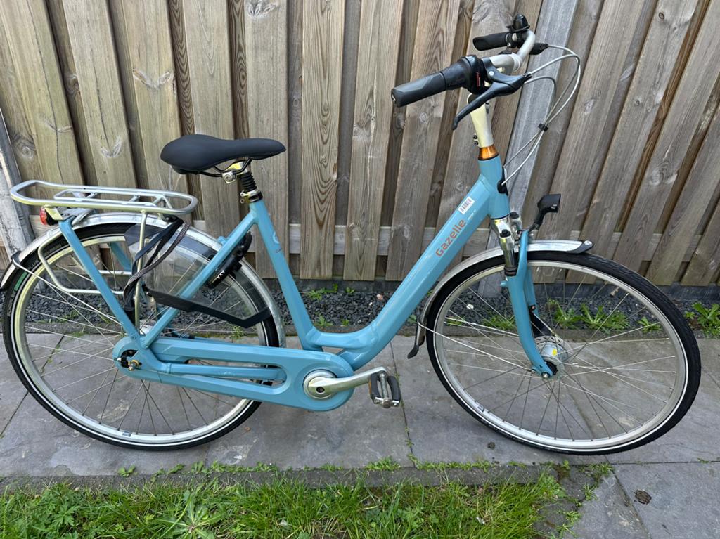 Gazelle orange C7+ maat 49 cm, Gebruikt, 47 tot 50 cm, Versnellingen, Ophalen of Verzenden