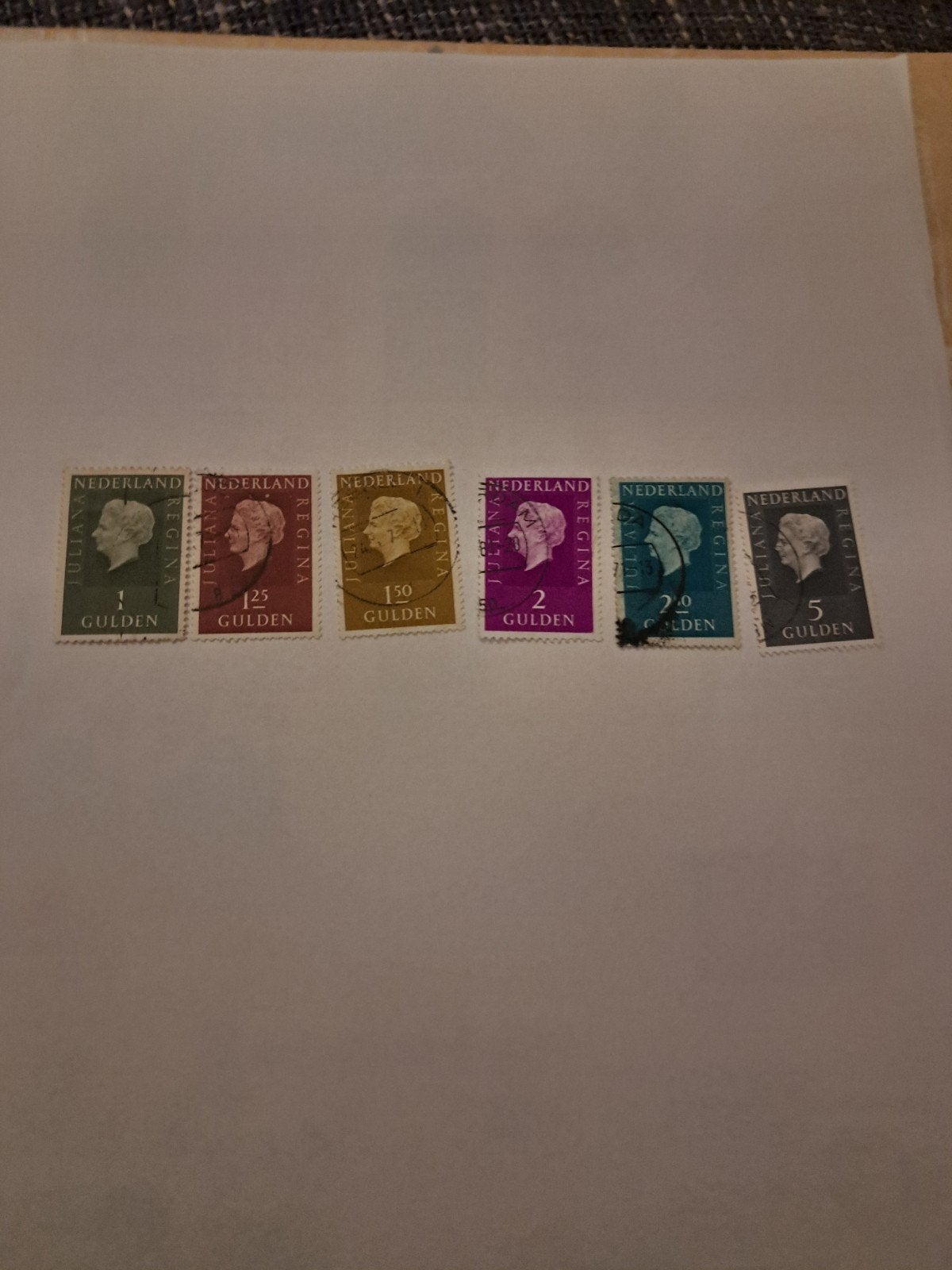 Nederlandse postzegels Juliana Regina (1949-1969), Postzegels en Munten, Ophalen of Verzenden, Na 1940, Gestempeld