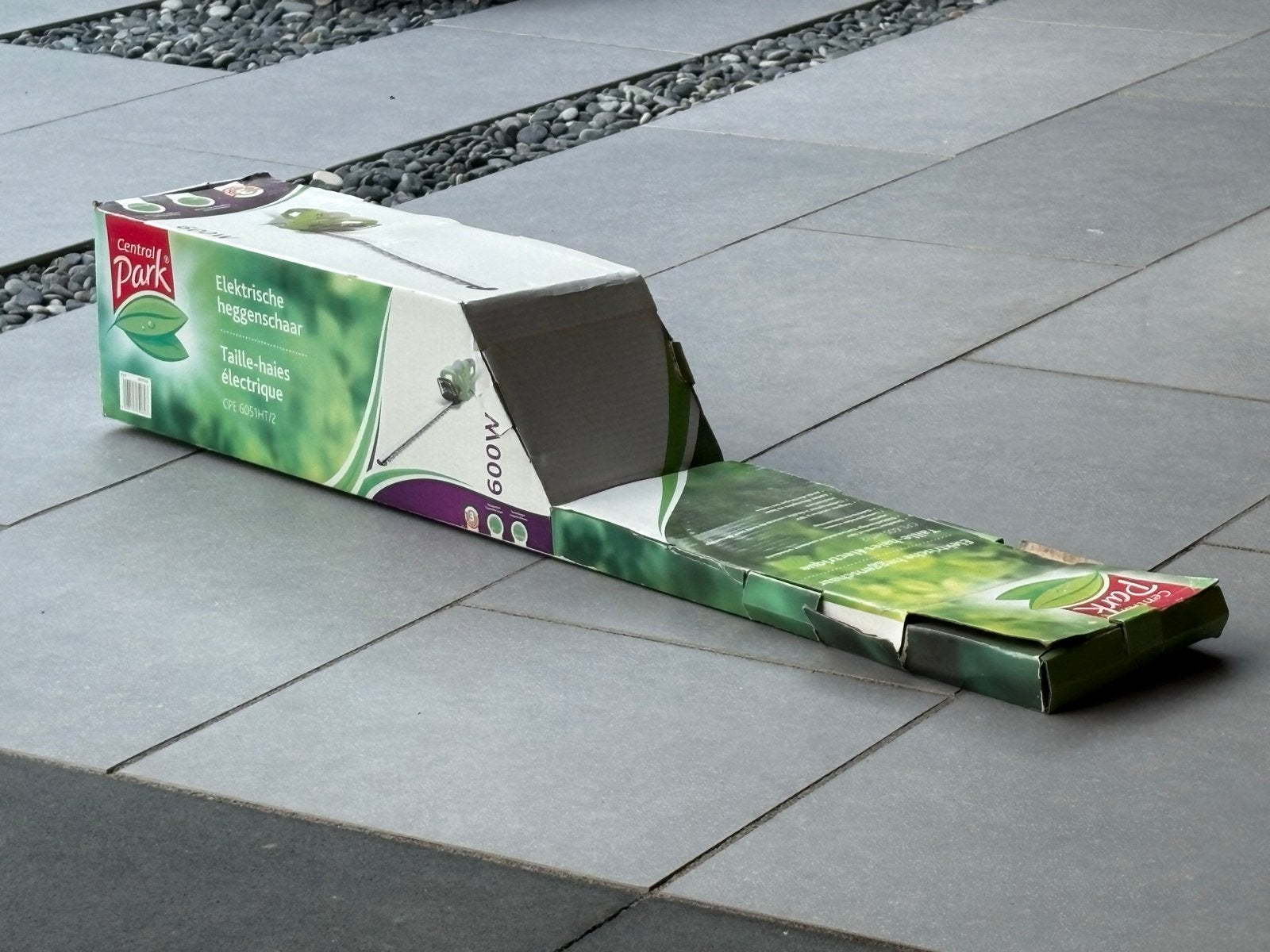 Central Park Elektrische Heggenschaar 600W, Ophalen of Verzenden, Zo goed als nieuw, Elektrisch