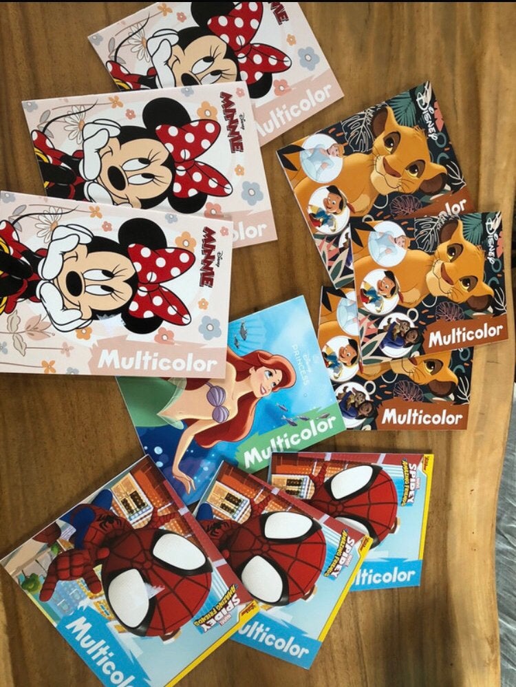 10x Disney multicolor kleurboeken nieuw, Ophalen of Verzenden, Nieuw, Papier, Schets- of Tekenboek