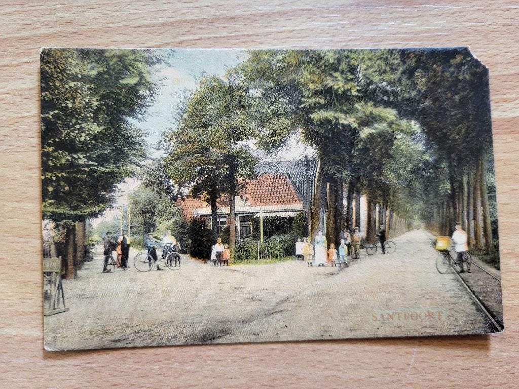 ansicht SANTPOORT, Ophalen of Verzenden, Voor 1920, Noord-Holland