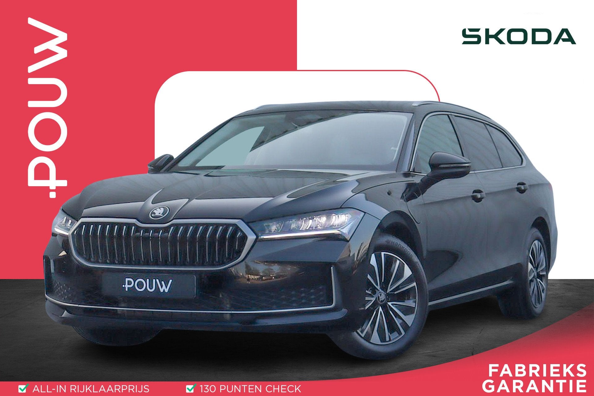 Skoda Superb Combi 1.5 TSI 204pk PHEV Edition | SoH 100% | T, 12 maanden, Stof, 4 cilinders, Plug-in hybride
