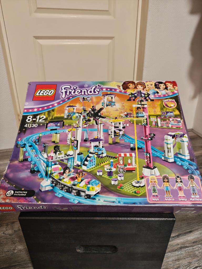 LEGO Friends Amusement Park Roller Coaster 41130, Kinderen en Baby's, Speelgoed | Duplo en Lego, Ophalen, Zo goed als nieuw