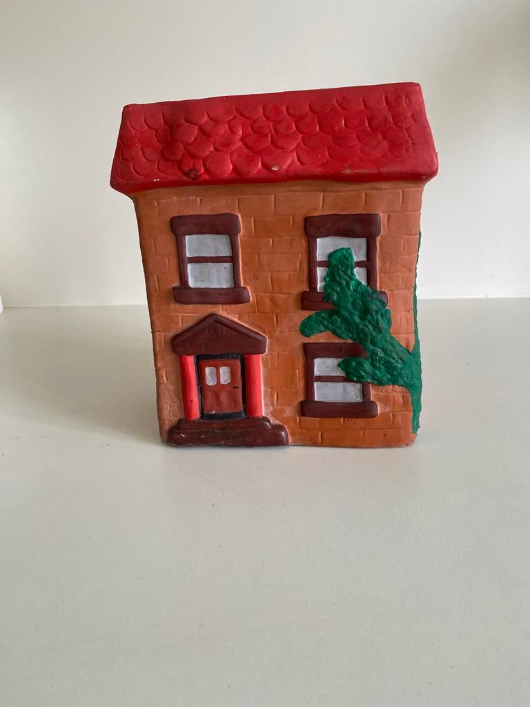 Leuke Plantenbak in Huisvorm - 19cm Hoog, Overige materialen, Gebruikt, Minder dan 30 cm, Minder dan 60 cm