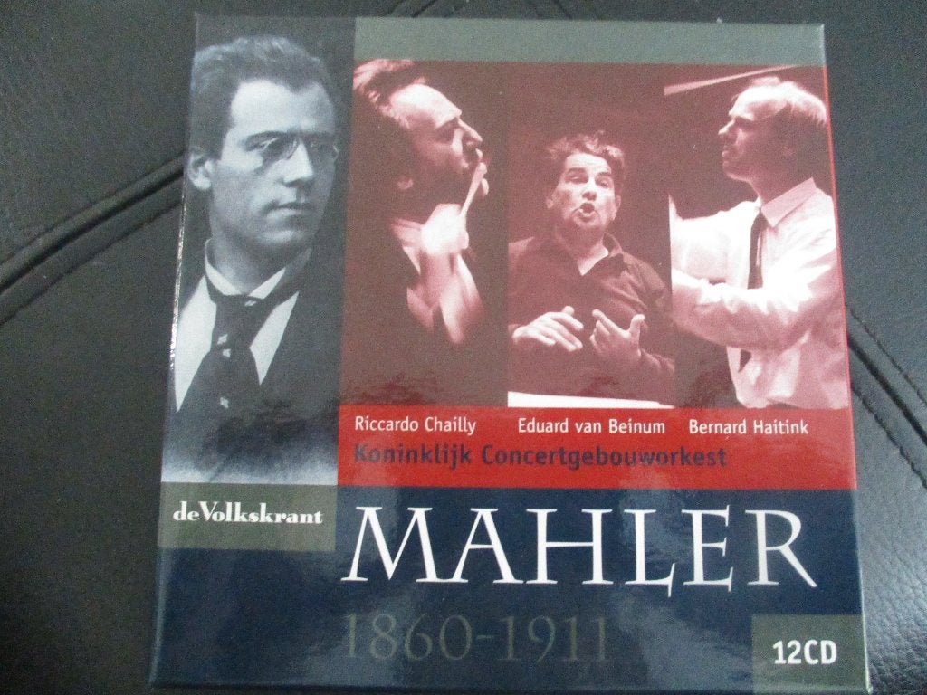 Mahler CD Ricardo Chailly Bernard Haitink 12 cd's, Ophalen of Verzenden, Classicisme, Zo goed als nieuw, Overige typen