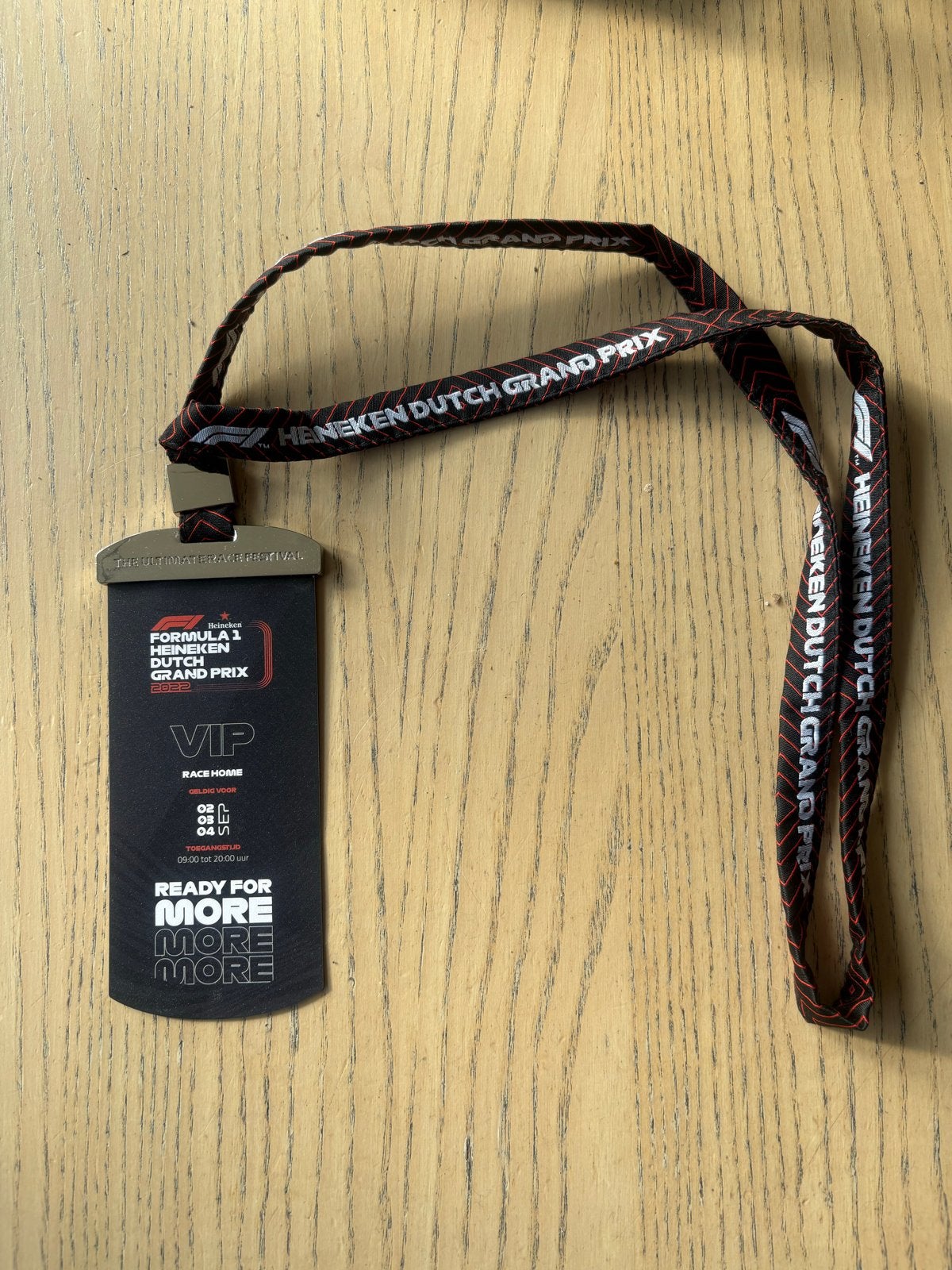 2022 dutch f1 Gp zandvoort vip pass, Tickets en Kaartjes