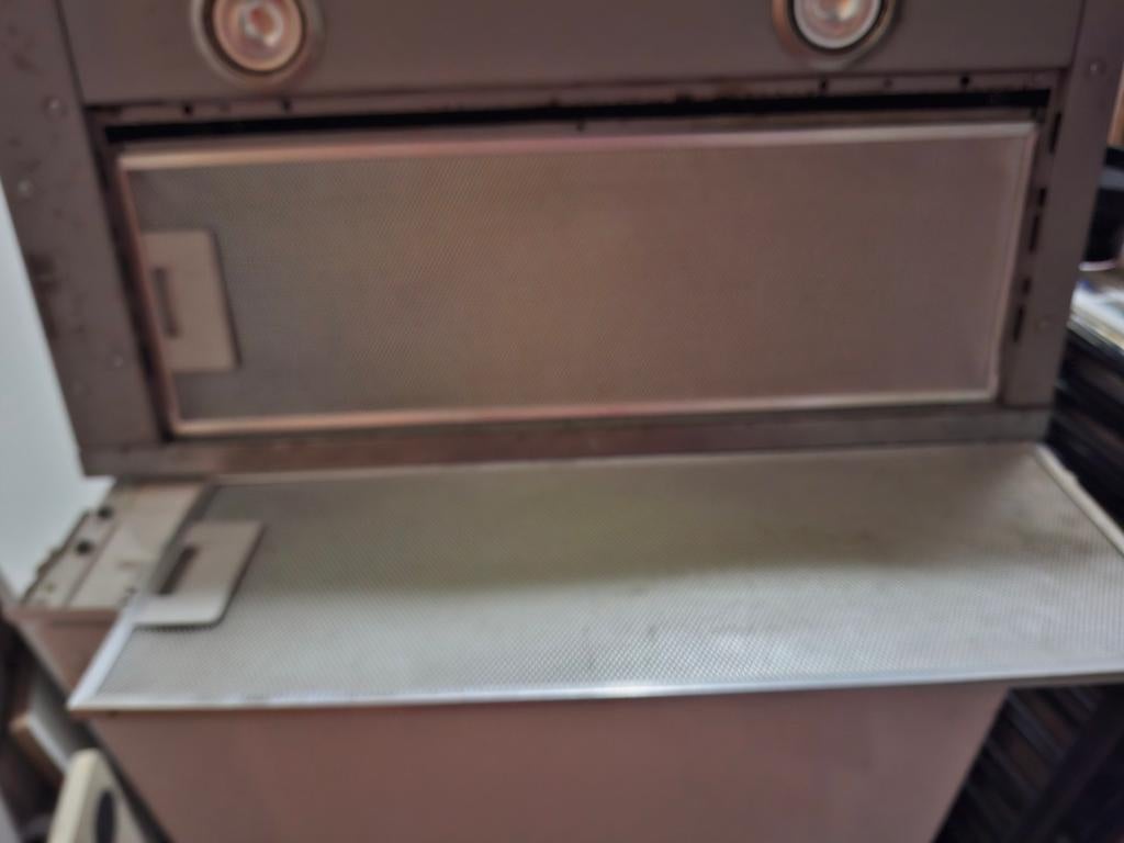 Inbouw afzuigkap - Compact en efficiënt, Witgoed en Apparatuur, Afzuigkappen, Ophalen, Gebruikt, Minder dan 200 m³ per uur, Inbouw