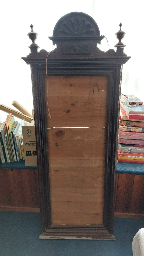 brocante spiegellijst, Ophalen