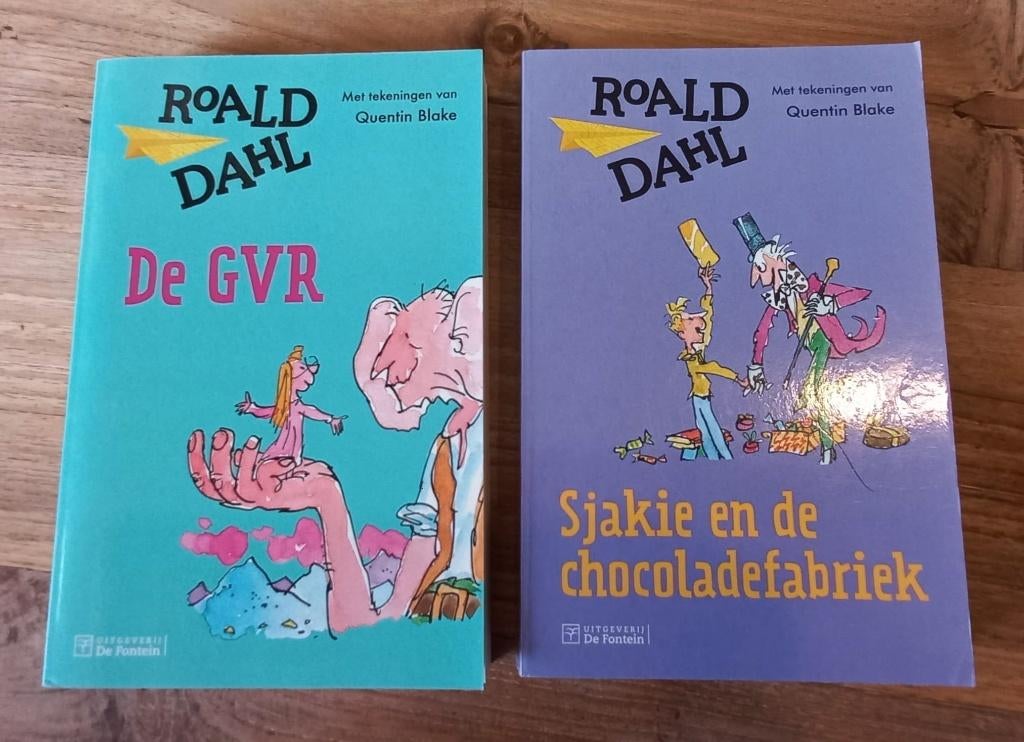 Roald Dahl - Sjakie en de chocoladefabriek, Boeken, Kinderboeken | Jeugd | onder 10 jaar, Ophalen, Zo goed als nieuw, Roald Dahl