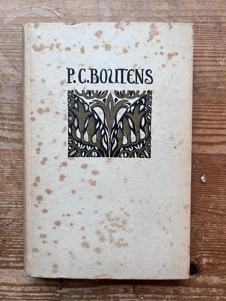 P.C. Boutens (gedichten, bloemlezing 1928) & rijmprent, 1937, Gelezen, Ophalen of Verzenden, P.C. Boutens, Eén auteur