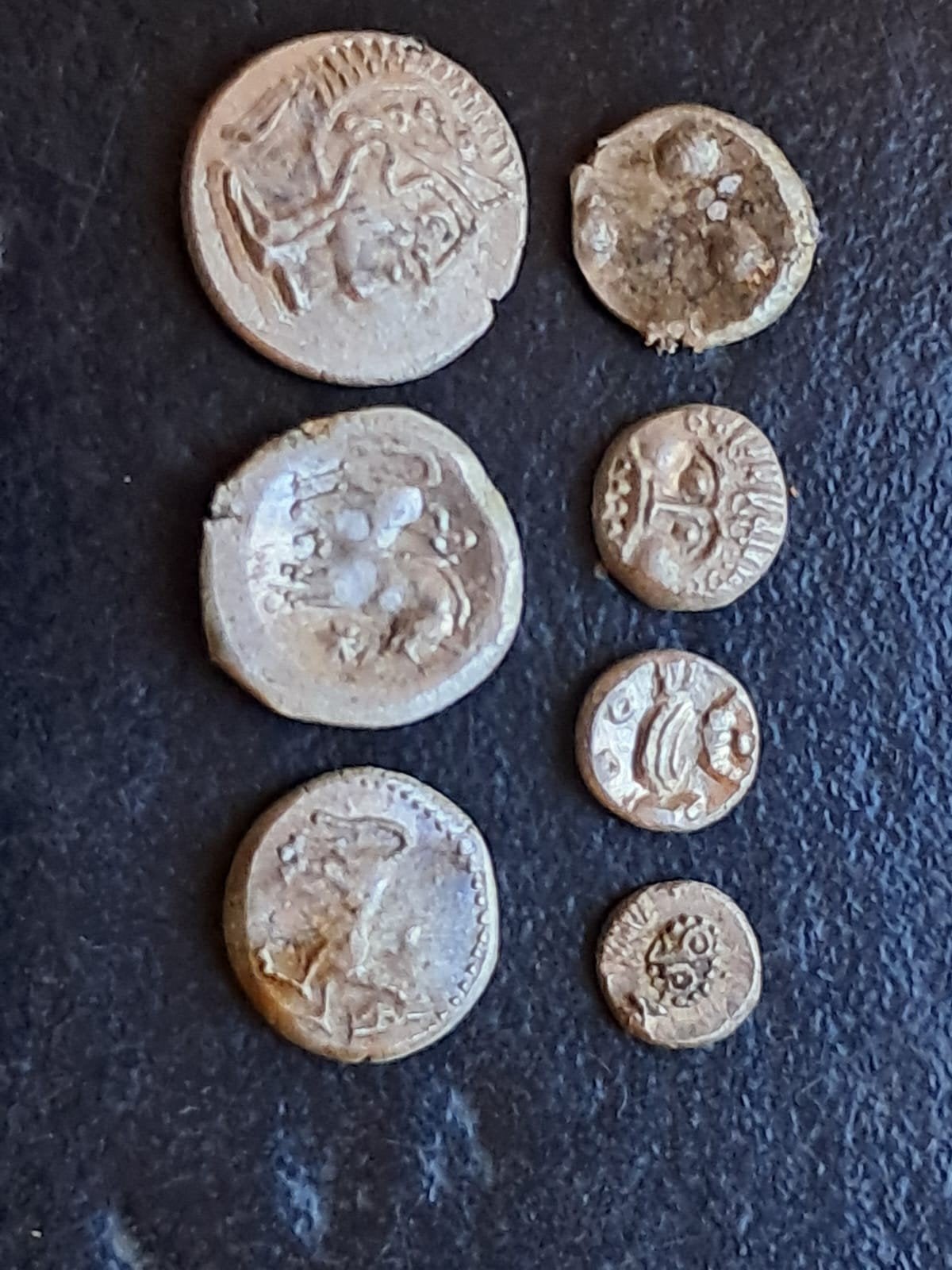 Zilveren munten Kelten drachme, Vóór koninkrijk, Setje, Zilver, Overige waardes