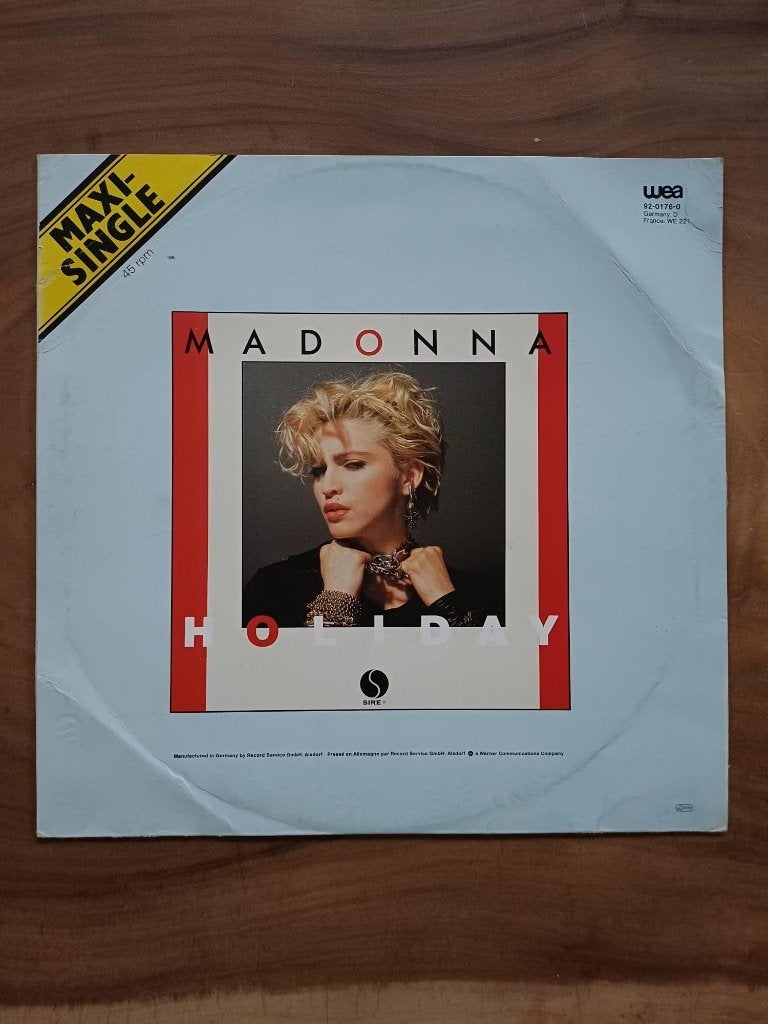 Madonna - Holiday - Vinyl - Maxi-Single, Ophalen of Verzenden, Gebruikt