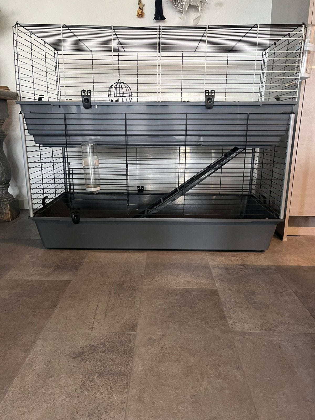 Mooi konijnenkooi luxe 120 dubbel, Kooi, 110 cm of meer, Zo goed als nieuw, Konijn