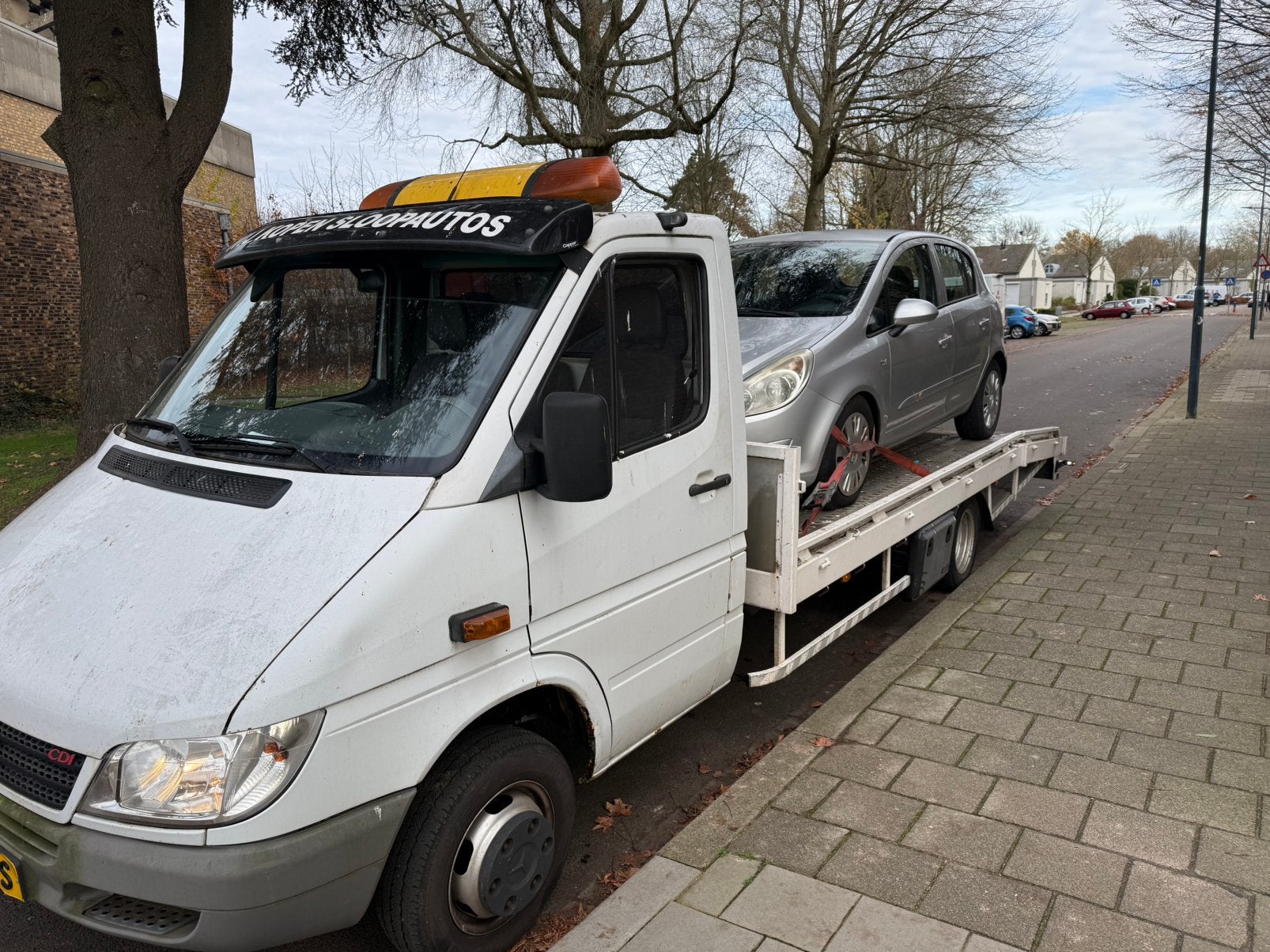 Opel corsa loop of sloop verkopen, Ophalen