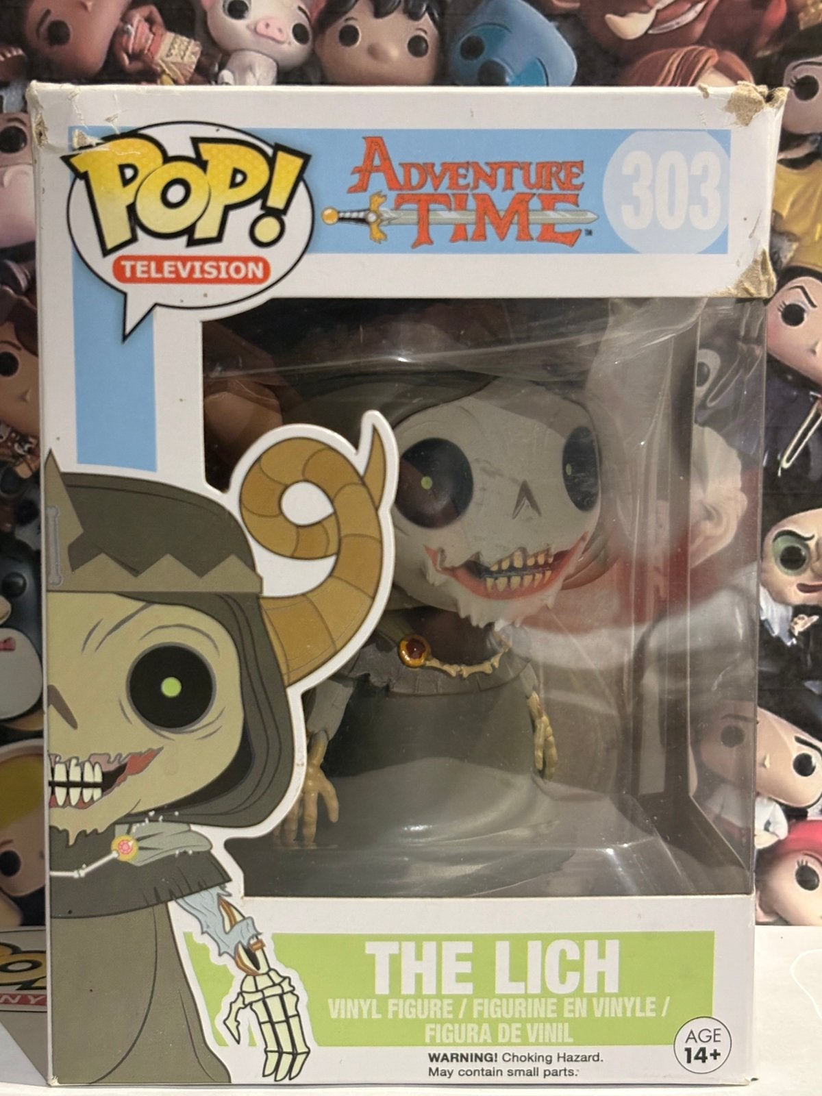 Funko pop The Lich 303 adventure time television, Ophalen of Verzenden, Zo goed als nieuw