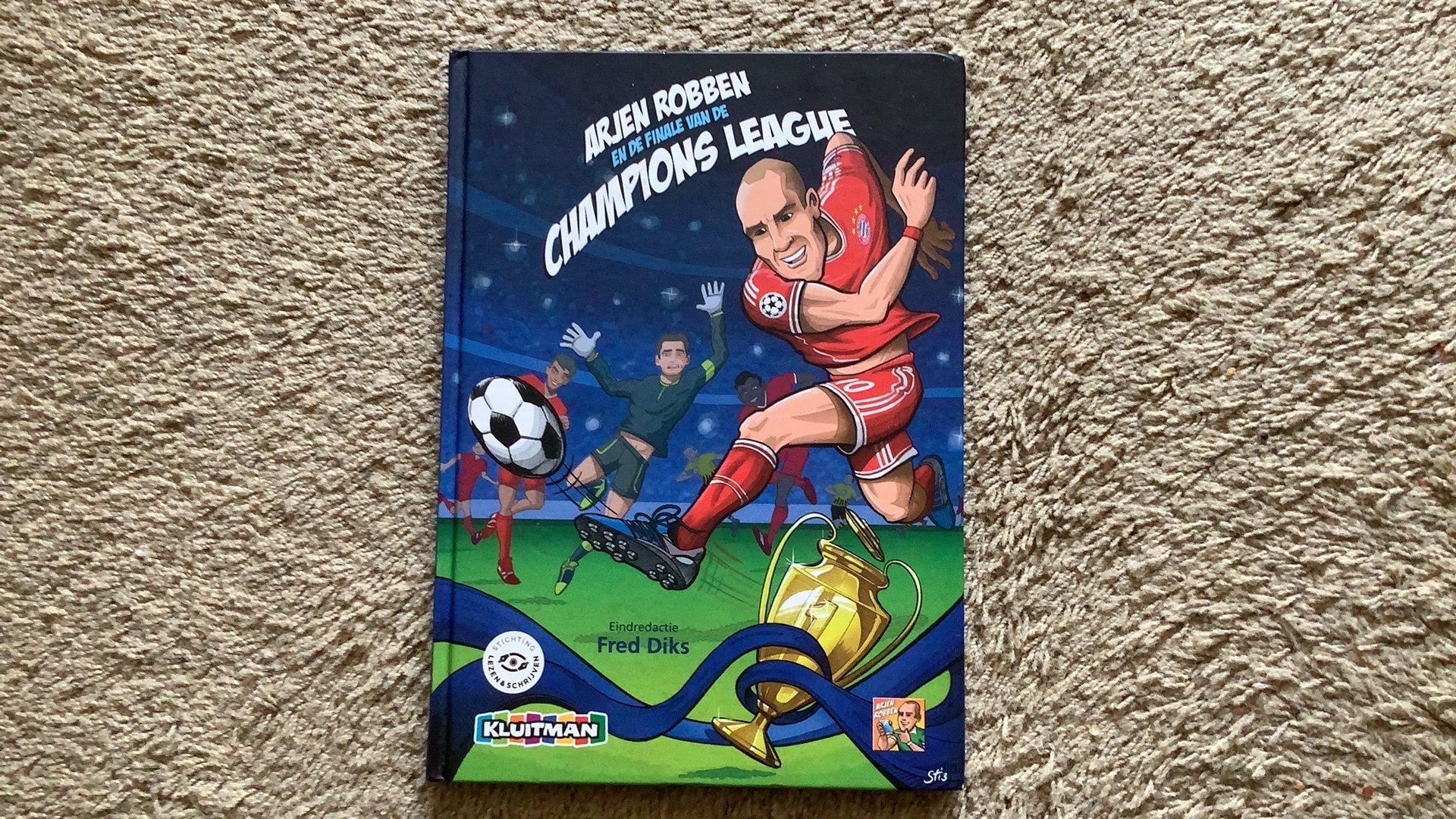 Fred Diks, Arjen Robben en de finale van de Champions League, Ophalen of Verzenden, Zo goed als nieuw, Fictie algemeen