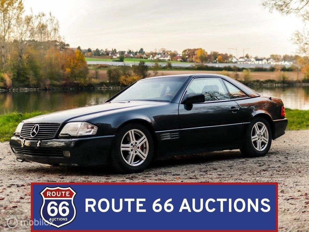 Mercedes-Benz 300 SL | 1993 | Route 66 Auctions, Auto's, Oldtimers, Overige carrosserieën, Zwart, Mercedes-Benz, Bedrijf