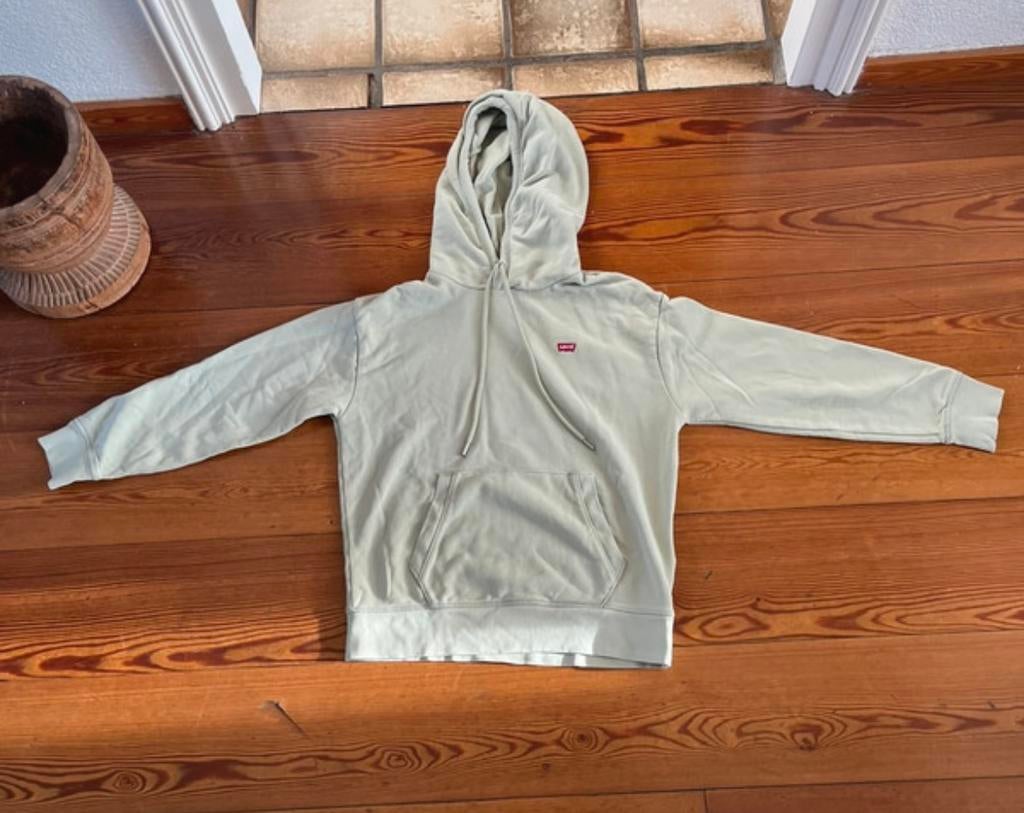 Levi’s Groene Hoodie Maat XS, Kleding | Dames, Ophalen of Verzenden, Zo goed als nieuw, Maat 34 (XS) of kleiner, Groen