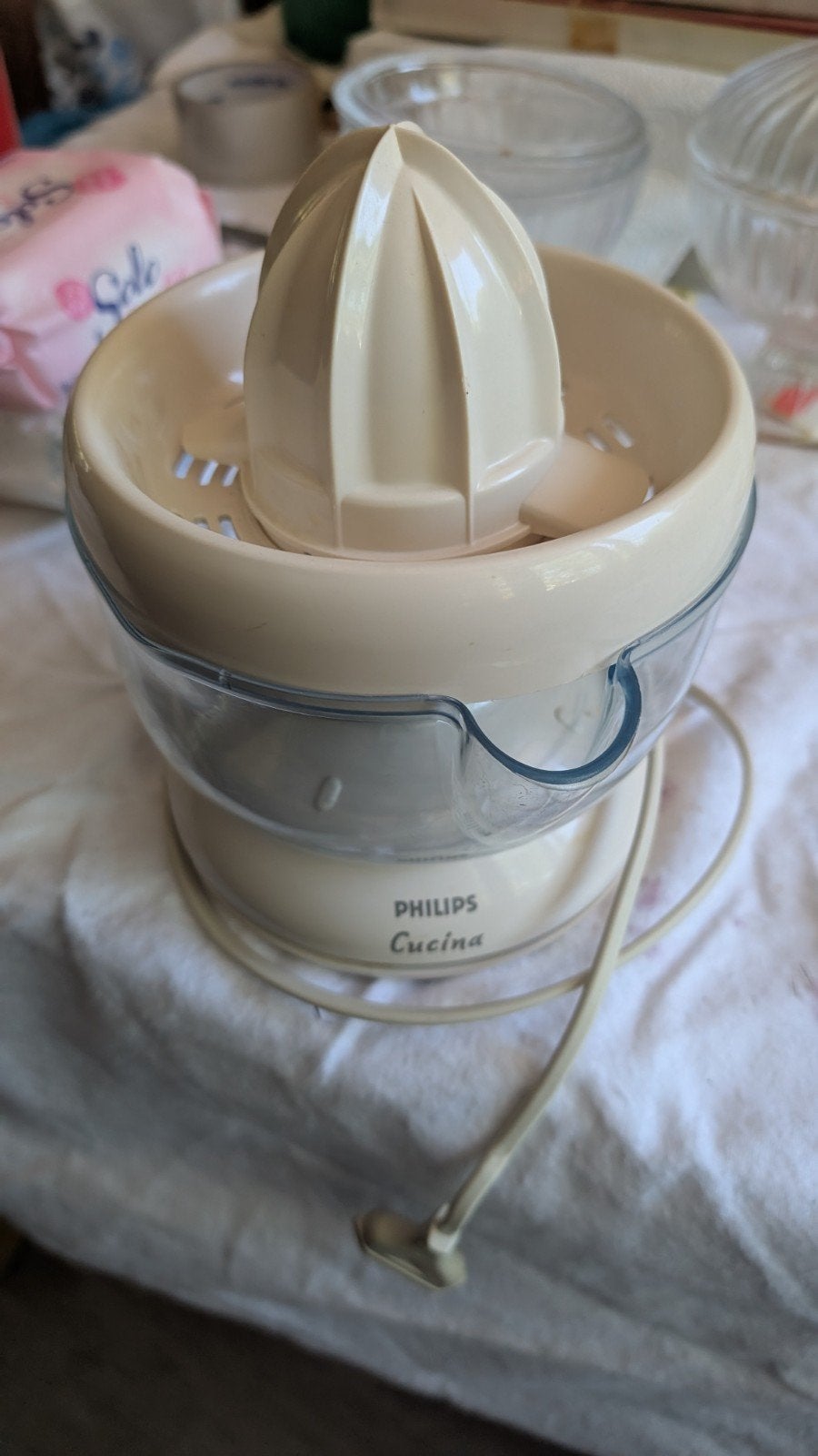 Philips Cucina Citruspers - Vintage en Functioneel, Ophalen of Verzenden, Gebruikt