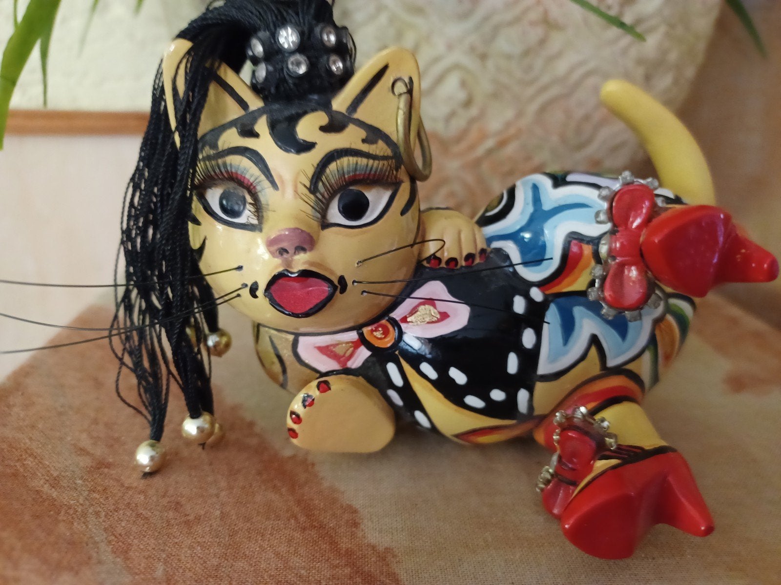 Toms Drag Kat Poes Amy Beeldje, Antiek en Kunst, Ophalen of Verzenden